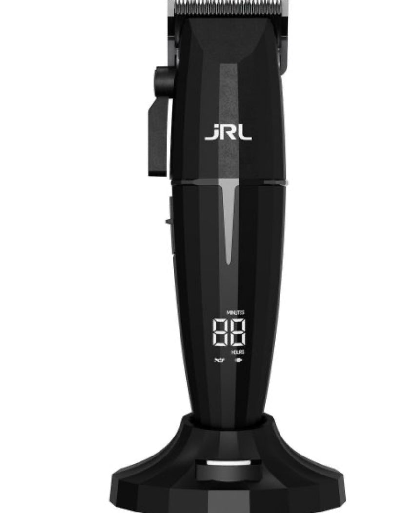 JRL ONYX Professional Cordless Hair Clipper- Black
