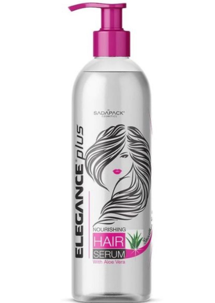 Elegance Plus Nourishing Hair Serum with Aloe Vera 10.14oz