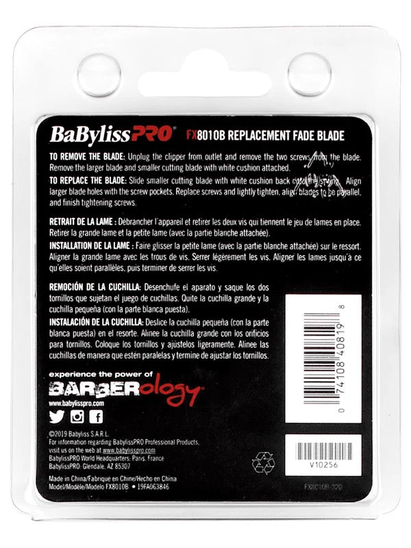 BaBylissPRO Replacement Graphite Clipper Blade FX8010B