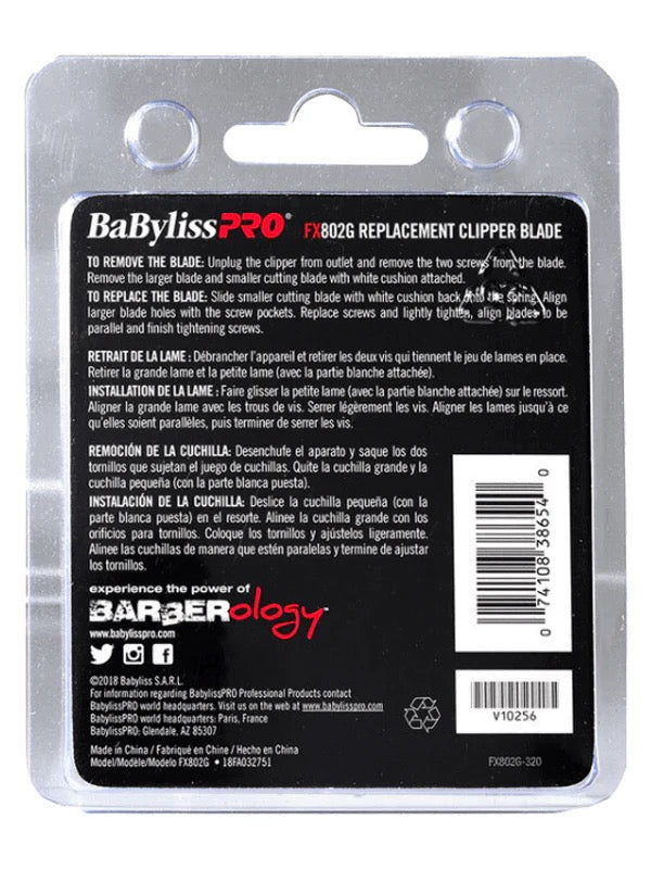 BaBylissPRO DLC and Titanium Coated Replacement Clipper Blade