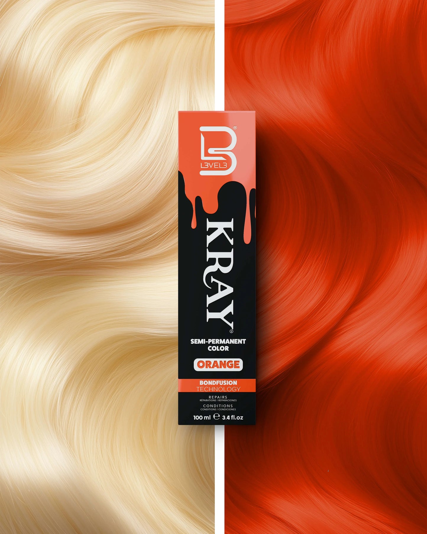 Orange Semi Permanente Color
