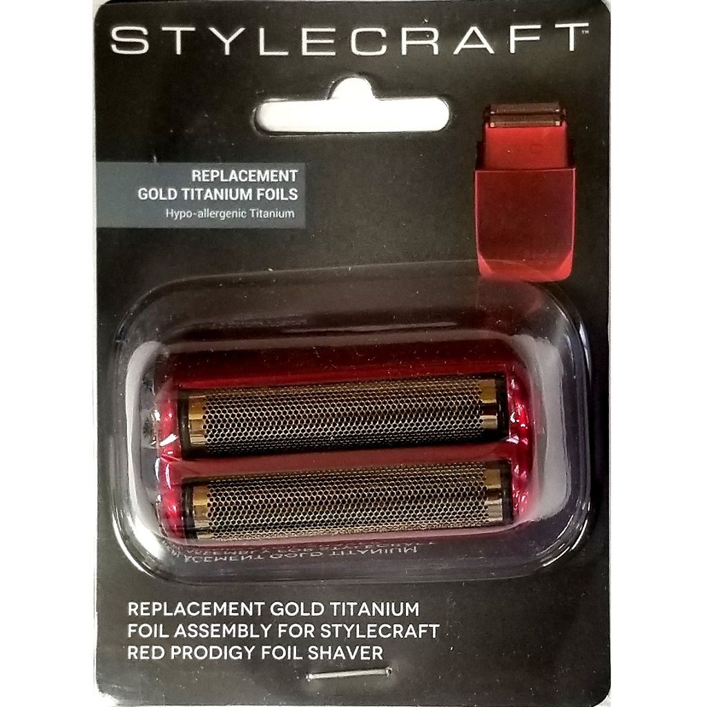 Stylecraft Wireless Prodigy Foil Shaver Head Replacement - Red #SCGRFAZWPR