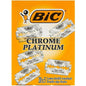 BIC Cuchillas de Afeitar Chrome Platinum Double Edge (de) para Cuchillas Safety - Pack de 100 Cuchillas