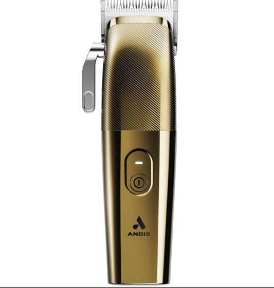 Andis Envy II Elevated Tapers and Fades cordless Clipper Gold.