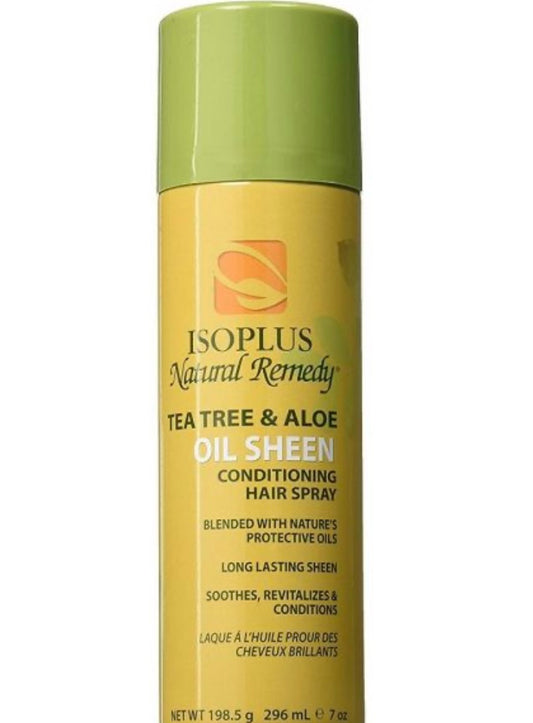 Isoplus Natual Remedy Tea Tree & Aloe Oil Sheen Spray 7 oz