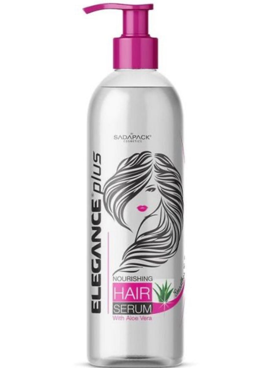 Elegance Plus Nourishing Hair Serum with Aloe Vera 10.14oz