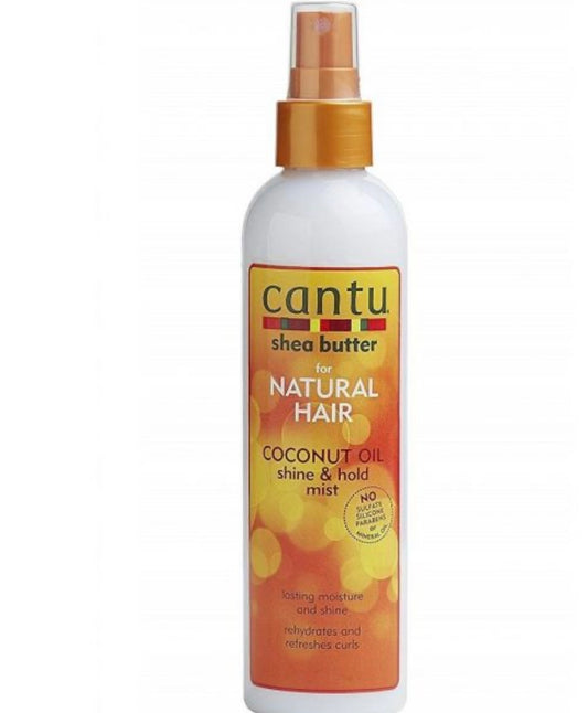 Cantu Shea Butter For Natural Hair Coconut Oil Shine & Hold Mist 8.4oz