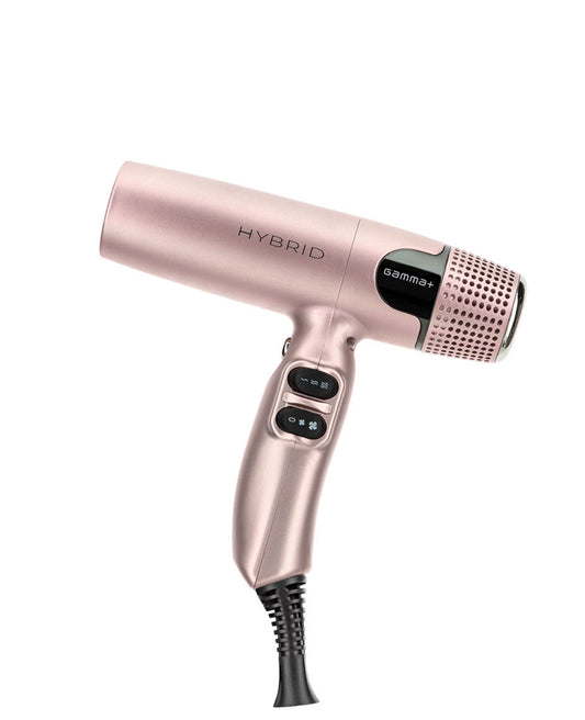 Hybrid Hair Dryer- Professional Lightweight Hair Dryer With Digital Brushless Motor in Rose Gold