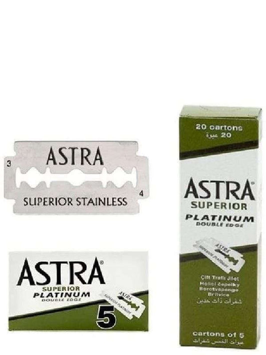 Astra Double Edge Razor Blades (Green)