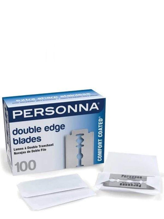 Personna Double Edge Stainless Steel Blades - 100 Blades #BP9020