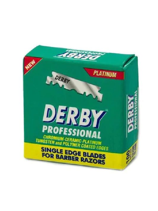 Derby Platinum Single Edge Razor Blades