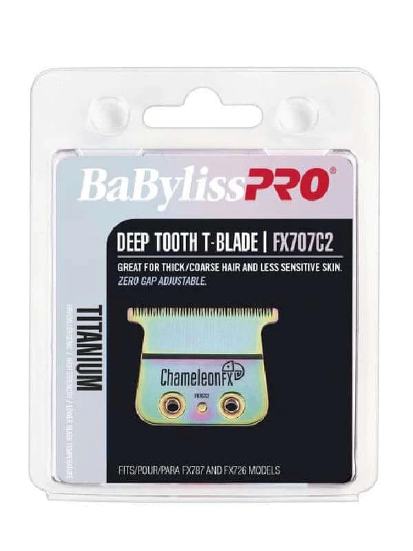 BaBylissPRO IridescentFX Titanium 2.0 Deep Tooth T-Blade